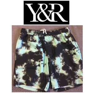 Young & reckless men’s swimsuit shorts